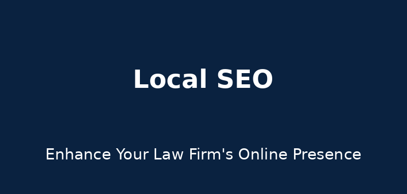 Local SEO for Houston law firm